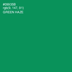 #09935B - Green Haze Color Image