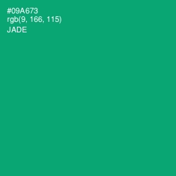 #09A673 - Jade Color Image