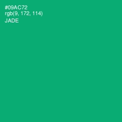 #09AC72 - Jade Color Image