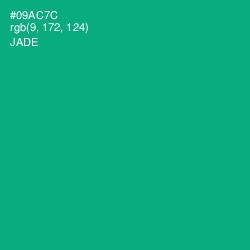 #09AC7C - Jade Color Image