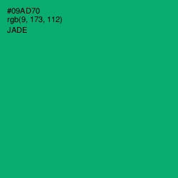 #09AD70 - Jade Color Image