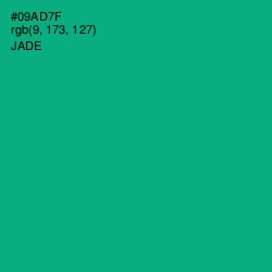 #09AD7F - Jade Color Image