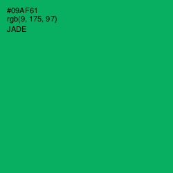 #09AF61 - Jade Color Image