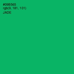 #09B565 - Jade Color Image