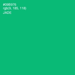 #09B976 - Jade Color Image
