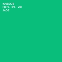 #09BD7B - Jade Color Image