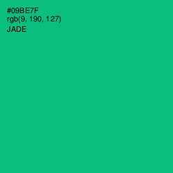 #09BE7F - Jade Color Image