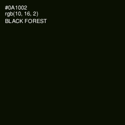 #0A1002 - Black Forest Color Image