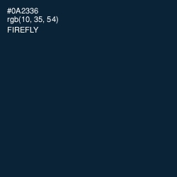 #0A2336 - Firefly Color Image