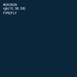 #0A263A - Firefly Color Image