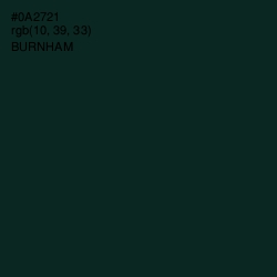 #0A2721 - Burnham Color Image