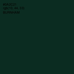 #0A2C21 - Burnham Color Image