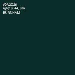 #0A2C26 - Burnham Color Image