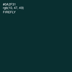 #0A2F31 - Firefly Color Image