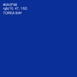 #0A2F98 - Torea Bay Color Image