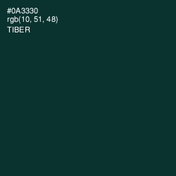 #0A3330 - Tiber Color Image