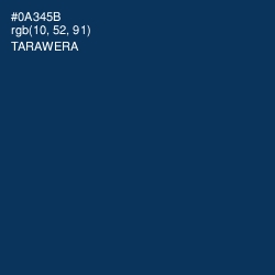 #0A345B - Tarawera Color Image