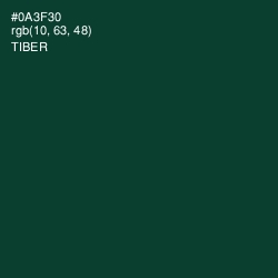 #0A3F30 - Tiber Color Image