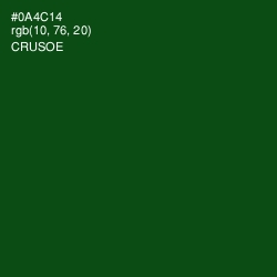 #0A4C14 - Crusoe Color Image