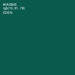 #0A5B4E - Eden Color Image