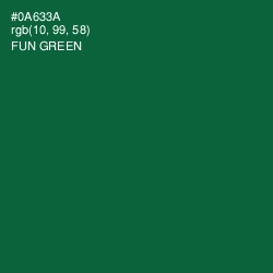 #0A633A - Fun Green Color Image