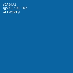 #0A64A2 - Allports Color Image