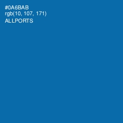 #0A6BAB - Allports Color Image