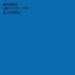 #0A6BAE - Allports Color Image