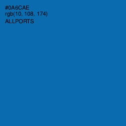 #0A6CAE - Allports Color Image