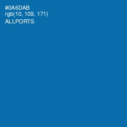 #0A6DAB - Allports Color Image