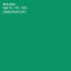 #0A9564 - Observatory Color Image