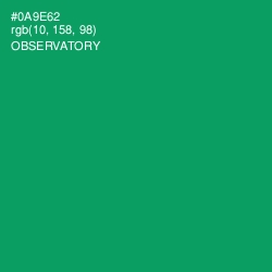#0A9E62 - Observatory Color Image