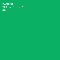 #0AB165 - Jade Color Image