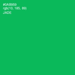 #0AB959 - Jade Color Image