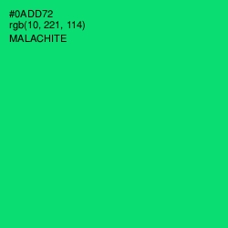 #0ADD72 - Malachite Color Image