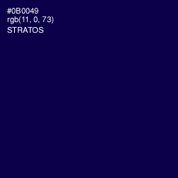 #0B0049 - Stratos Color Image