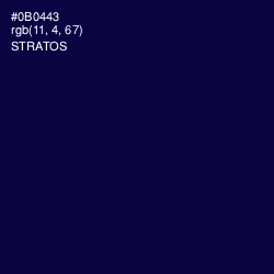 #0B0443 - Stratos Color Image