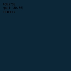 #0B2738 - Firefly Color Image