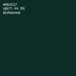 #0B2C27 - Burnham Color Image