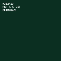 #0B2F20 - Burnham Color Image