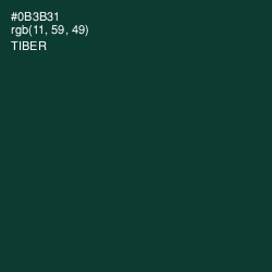 #0B3B31 - Tiber Color Image