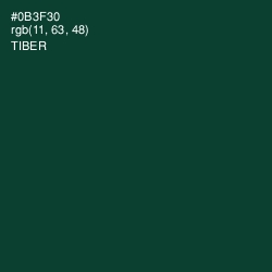 #0B3F30 - Tiber Color Image