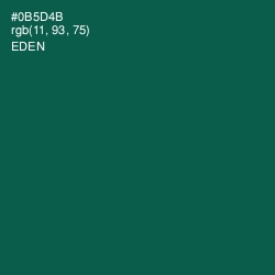 #0B5D4B - Eden Color Image