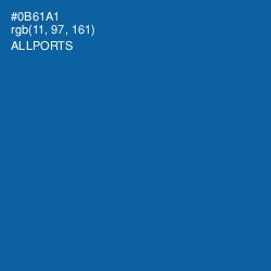 #0B61A1 - Allports Color Image