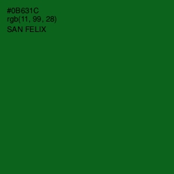 #0B631C - San Felix Color Image