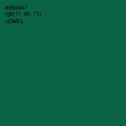 #0B6347 - Jewel Color Image