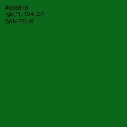 #0B681B - San Felix Color Image