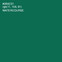 #0B6C51 - Watercourse Color Image