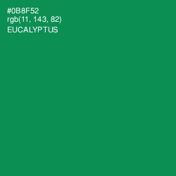 #0B8F52 - Eucalyptus Color Image