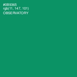 #0B9365 - Observatory Color Image